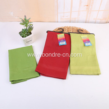 Waffle Microfiber Cleaning Towels For Kitchen Bathroom